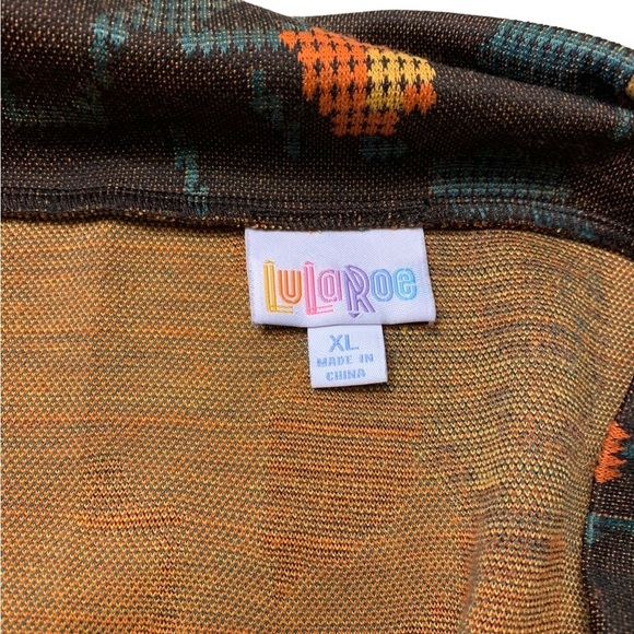 Lularoe | Skirt Large Color Print Form Fitting Flattering Size XL - Picture 8 of 8